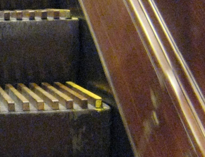  Macy*s wooden escalator New York City 